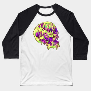 Melty Skull Baseball T-Shirt